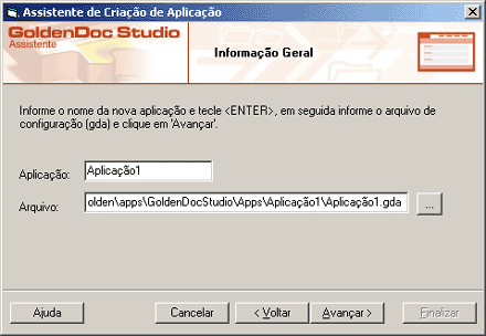 Assistente de Aplicação - Geral